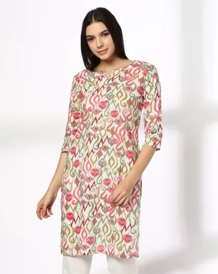 Women Printed Straight Kurta